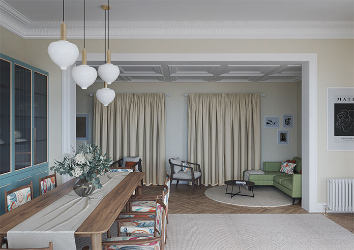 Erin, Natural - Made to Measure Curtains - Image 7